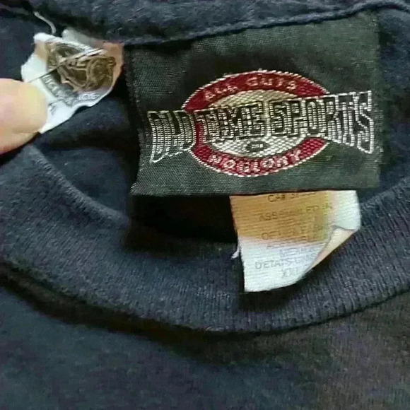 Vintage Tampa Bay Lightning Navy Adult XXL Long Sleeve NHL Hockey T-Shirt - Picture 3 of 10